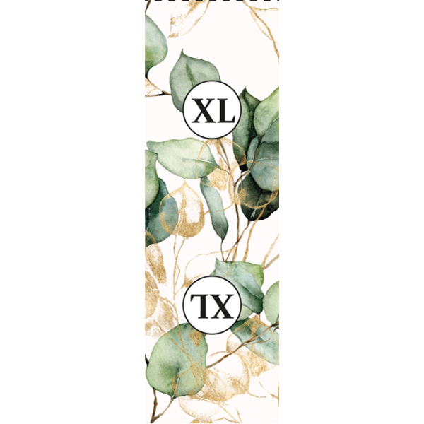 Coton décoratif Takoy eucalyptus blanc