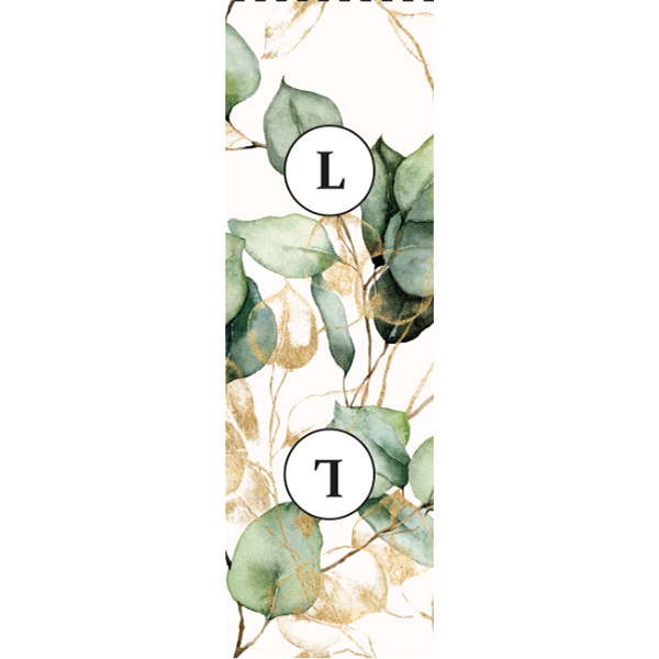 Coton décoratif Takoy eucalyptus blanc