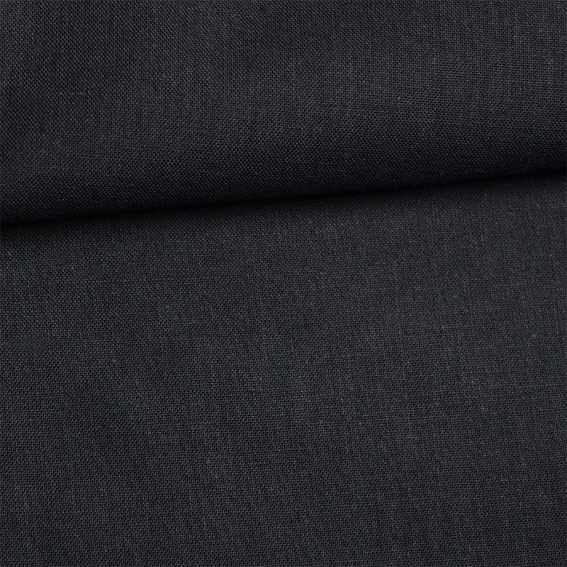 Tissu coton premium UNI noir
