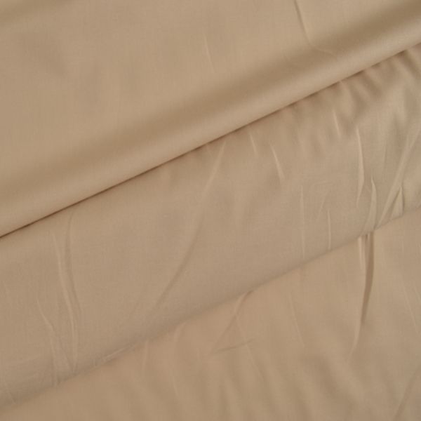 Tissu coton premium capuccino