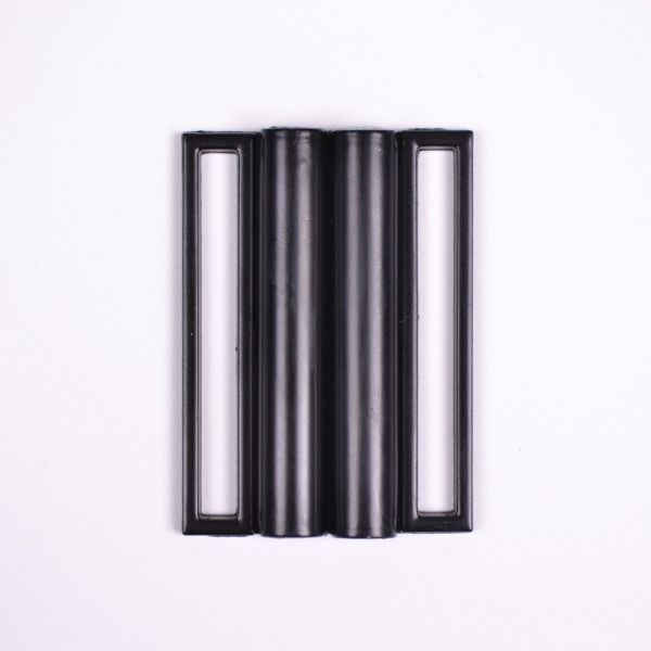 Boucle de ceinture en métal 50 mm noir mat