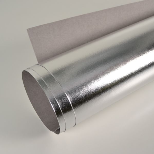 Tissu papier lavable Washable paper Max 50x150cm silver