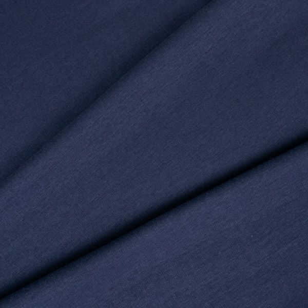 Tissu sweat Polaire alpin bleu foncé