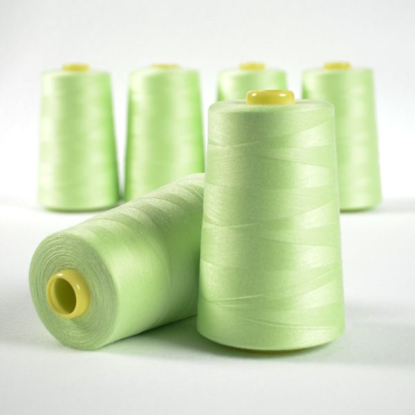 Overlock/coverlock Fil de polyester NTF 5000 - couleur verte clair