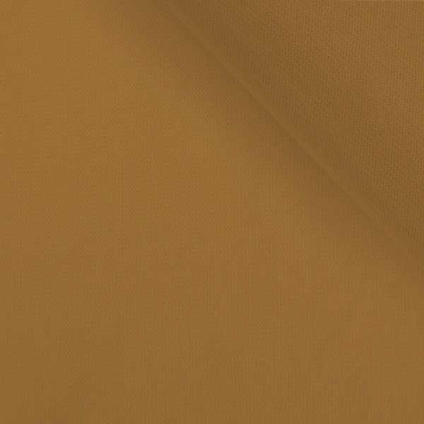 Tissu jersey bord côte tubulaire OSKAR moutarde № 9