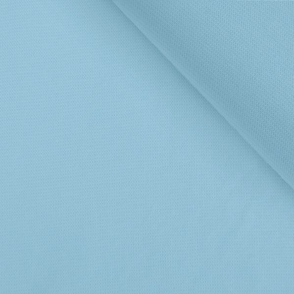Tissu jersey bord côte tubulaire OSKAR bleu clair № 22