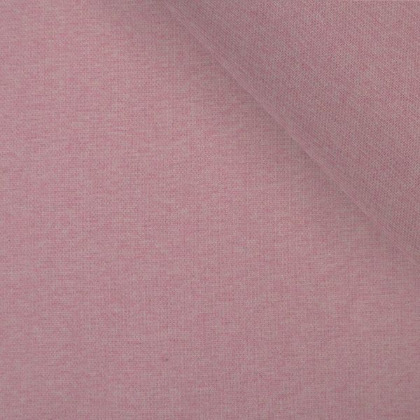 Tissu jersey bord côte tubulaire OSKAR rose clair melange № 36