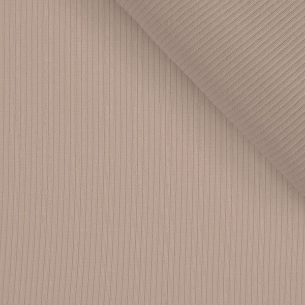 Tissu jersey côtelé confectionné OSKAR nouveau Nude № 92