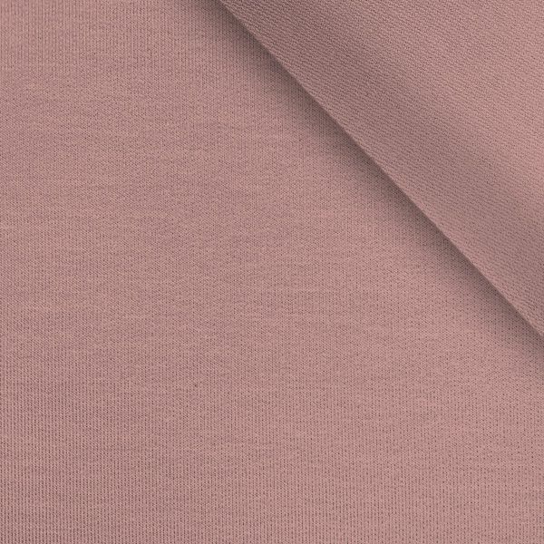 Tissu jersey côtelé confectionné OSKAR nouveau Vieux rose № 29
