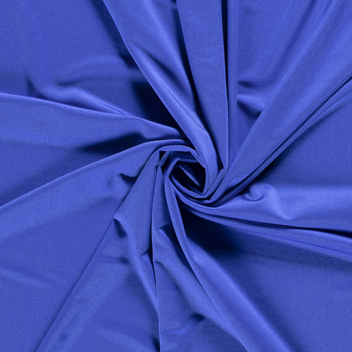 Tissu pour maillots de bain, vêtements de fitness cobalt bleu
