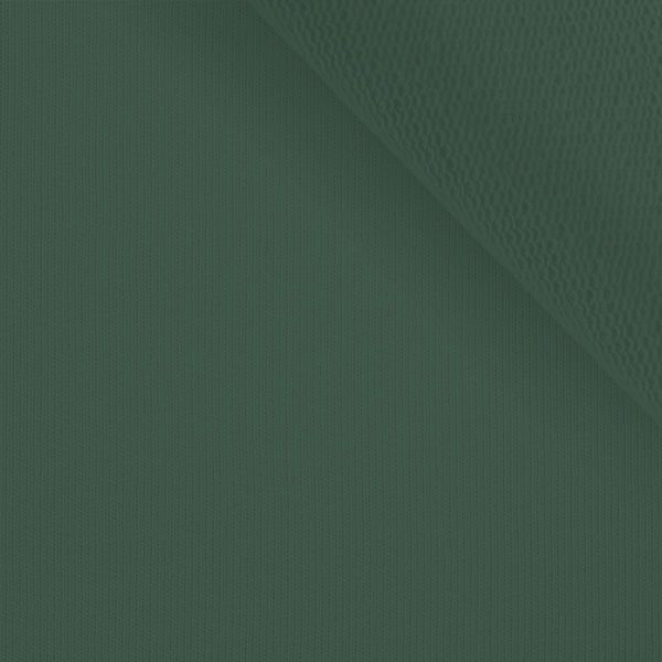 Tissu jersey côtelé de confection OSKAR vert foncé № 62