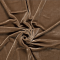 Tissu velours premium élastique brun clair