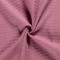 Tissu piqué gaufré de coton couleur vieux rose