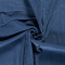 Tissu velours côtelé coton bleu métallique