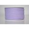 Cordon de coton tressé violet clair 5 mm premium