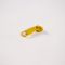 Curseur fermeture à glissière avec tirette #3 mm jaune
