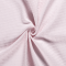 Tissu piqué gaufré de coton couleur rose clair
