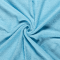 Tissu éponge coton turquoise