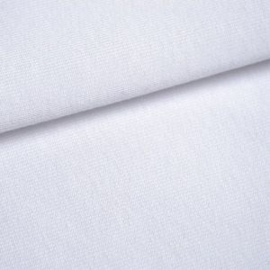 Tissu jersey bambou Milano UNI blanc