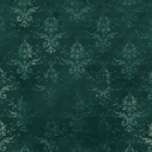 Tissu velours/velvet Doris Glamour vert foncé