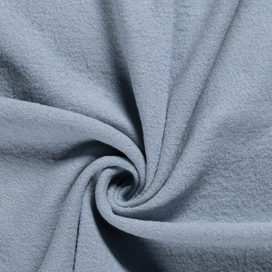 Tissu manteau de laine/loden baby blue