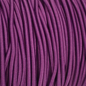 Cordon élastique 3mm violet