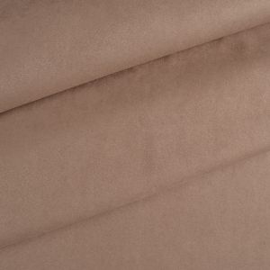 Tissu de rembourrage micro-peluche ESTER brun