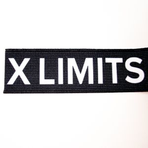 Élastique- LIMITS X OFF- noir 40 mm