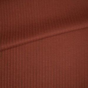 Tissu jersey avec bandes Harmony brun rougeâtre № 64