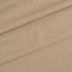 Tissu d'ameublement aspect laineux BAKU couleur sable