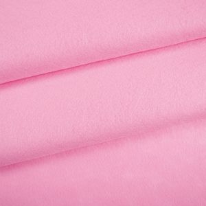Tissu feutrine douce rose