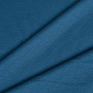 Tissu sweat Polaire alpin bleu