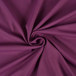 Tissu mat pour maillot de bain, vêtements fitness violet foncé