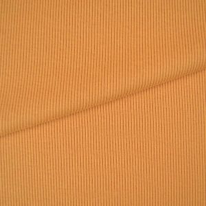 Tissu jersey côtelé de confection OSKAR moutarde