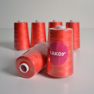 Overlock/coverlock Fil de polyester TKY 5000- rouge