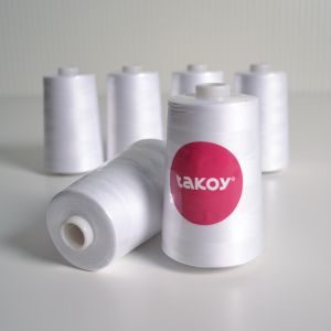 Overlock/coverlock Fil de polyester TKY 5000- blanc