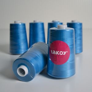 Overlock/coverlock Fil de polyester TKY 5000- bleu