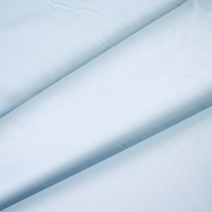 Tissu popeline bleu clair