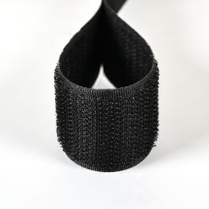 Velcro crochet noir 3 cm
