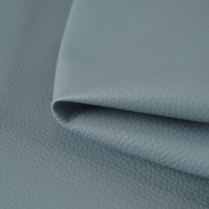 Tissu cuir eco (simili cuir) couleur gris clair