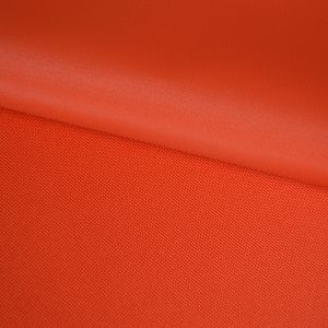Tissu imperméable nylon couleur orange foncé
