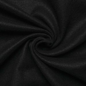 Tissu feutrine douce noir