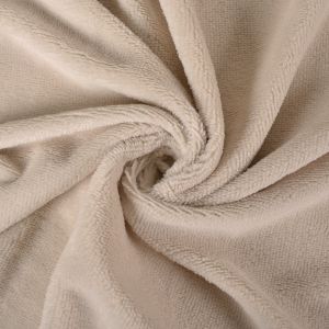 Tissu éponge de bambou beige
