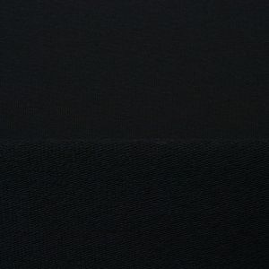 Tissu sweat Milano - poids plus lourd couleur noir