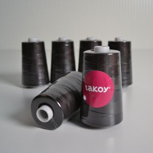 Overlock/coverlock Fil de polyester TKY 5000- brun foncé