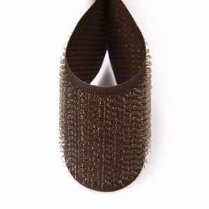 Velcro crochet brun 2 cm