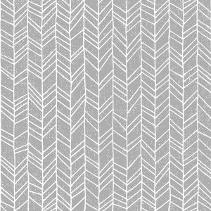 Éco cuir design (simili cuir) avec impression lignes simples gris 700g