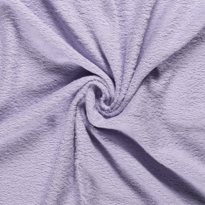 Tissu éponge coton lila