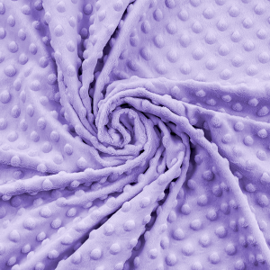 Tissu Minky violet