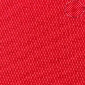 Tissu polyester imperméable rouge forte